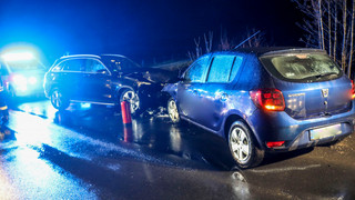 70-Jährige gerät in Hofbieber in Gegenverkehr: Vier Schwerverletzte