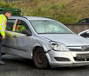 Auto nach Verfolgungsjagd auf A5 bei Weiterstadt gestoppt
