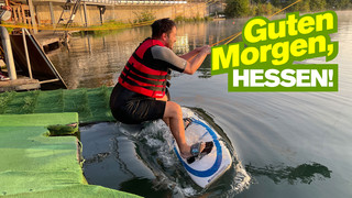 75-jährige Hessin fährt noch regelmäßig Wakeboard