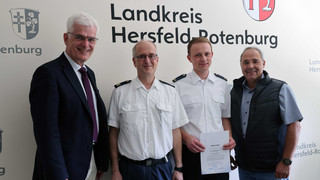 Hersfeld-Rotenburg: Maximilian Will neuer Kreisbrandmeister