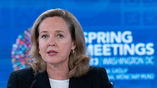 Präsidentin der Europäischen Investitionsbank Calviño warnt vor Spaltung Europas