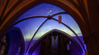 Multimedia-Installation "Wonach suchst Du?" in Christuskirche in Fulda