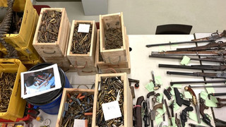 Waffenlager in Herborn gefunden