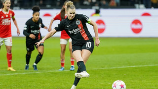 Eintracht-Frauen in CL nur mit 1:1 gegen Benfica Lissabon