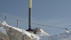  Zugspitze: Goldenes Kreuz zurück auf dem Berg