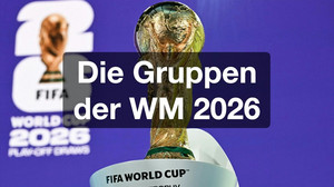 Die zwölf Gruppen der XXL-Fußball-WM 2026