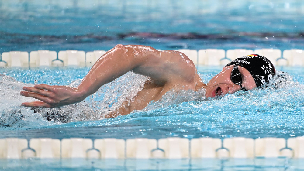 Schwimm-EM in Paris Johannes Liebmann war unaufhaltsam.