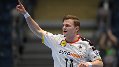 Deutschland gegen Frankreich bei Handball-EM