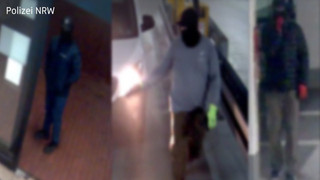 Tresor-Coup mit Millionenbeute: Polizei veröffentlicht Fotos