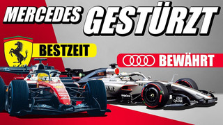F1 Stotter-Start: Audi schlägt zurück, Hamilton stürzt Mercedes