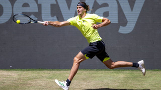 Tennis-Star Zverev steht in Halle trotz Magenproblemen im Halbfinale