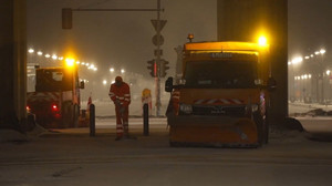 «Gefahr für Leib und Leben»: Unwettergefahr durch Glätte im Osten