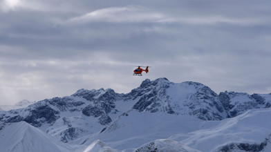 Hubschrauber rettet junge Hessen von Tiroler Gipfel