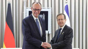 Merz in Israel: Kanzler mahnt Zweistaatenlösung an