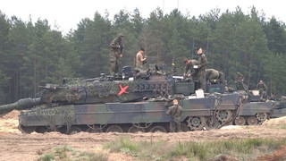 Gefechtsübung in Litauen: Neue deutsche Panzerbrigade übt für den Ernstfall