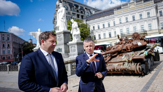 Vizekanzler Klingbeil sondiert in Kiew Sicherheitsgarantien