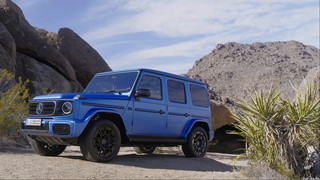 Die neue elektrische Mercedes-Benz G-Klasse  - Das Exterieur - Eigenständige Design-Elemente tragen zu optimierter Aerodynamik bei