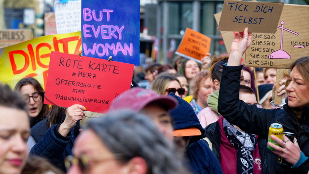 Demonstration "Gegen Patriarchale Gewalt"