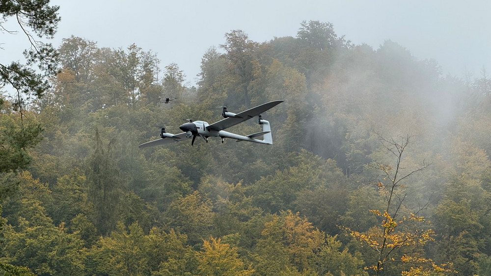 Drohne soll Waldbrand frühzeitig erkennen