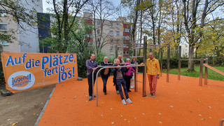 Neuer Calisthenics-Park in Biebrich eröffnet