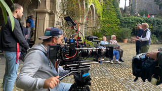 Kinodreh auf Schloss Braunfels: "Max und die wilde 7" mit Uschi Glas