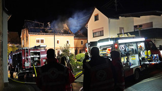 Toter bei Wohnhausbrand in Kördorf