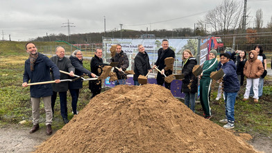 Spatenstich für 128-Millionen-Euro-Gymnasium in Offenbach
