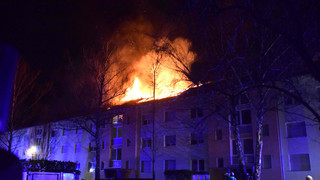 Heidelberg: 2 Verletzte bei Feuer - 25 Bewohner aus Häusern geholt