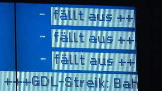 Bahnstreik-Ende in Sicht: Auswirkungen wohl auch noch nach 18.00 Uhr