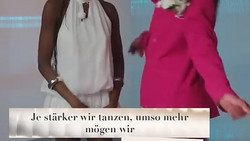 Je mehr wir tanzen, desto mehr mögen wir...