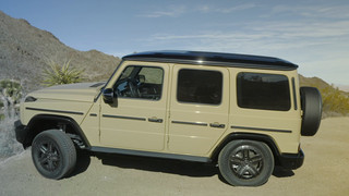 Die neue elektrische Mercedes-Benz G-Klasse  - Fahrwerk und Getriebe