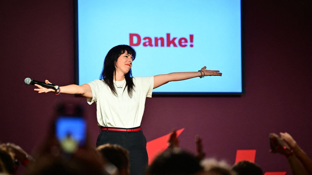 Abgeordnetenhaus-Wahl Berlin - Wahlparty Die Linke