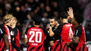 Nach 2:0 gegen Viktoria Köln steht Eintracht im DFB-Pokal-Achtelfinale