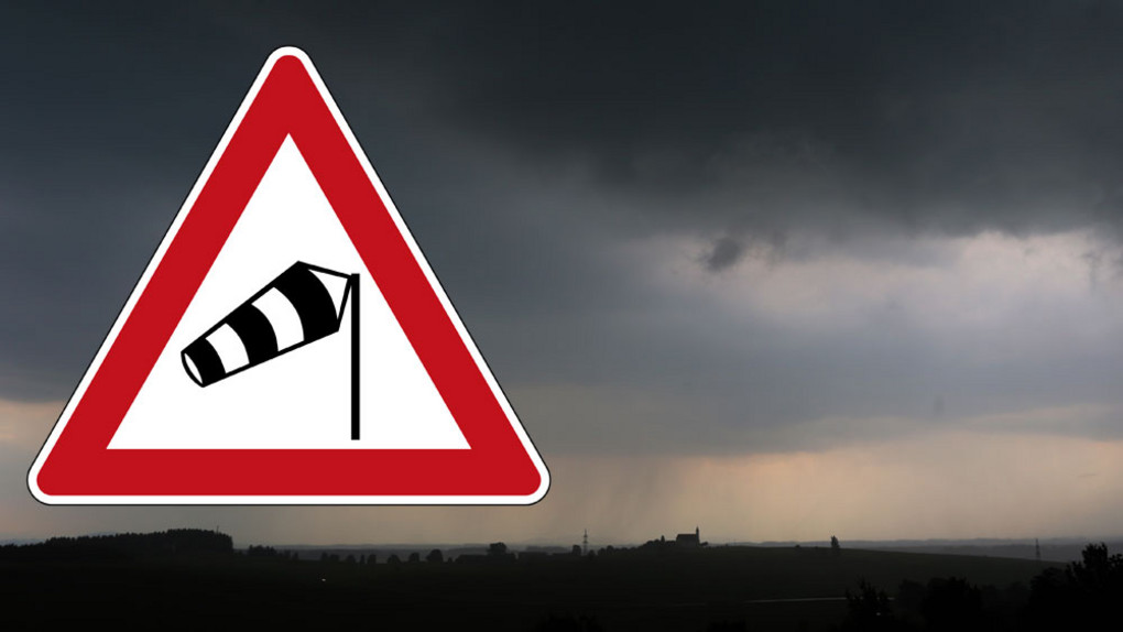 Sturm weht Baugerüst in Naststätten um - mehrere Verletzte