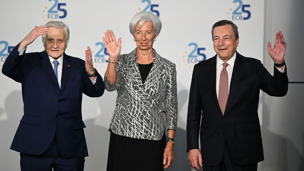 Festakt zum 25-jährigen Bestehen der Europäischen Zentralbank
