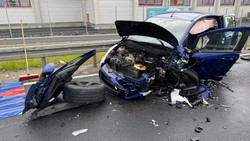 Vollsperrung auf B458 in Petersberg: Das ist passiert