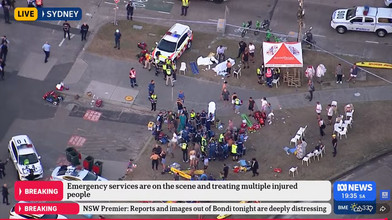 Terroranschlag auf jüdisches Fest in Sydney - Zwölf Tote