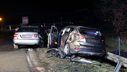 A3-Verfolgungsjagd endet bei Hösbach mit Unfall: 2 Verletzte