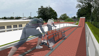 Vorbereitung auf Olympia 2026: Frankfurt baut eine Bob-Anschubbahn