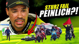 MotoGP-Fail: Franco Morbidelli stürzt im Grid - verletzt!