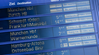 Mehr als vor einem jahr: Viele DB-Fernzüge kamen im März zu spät
