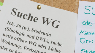 Auch in Mainz: Preise für WG-Zimmer gestiegen