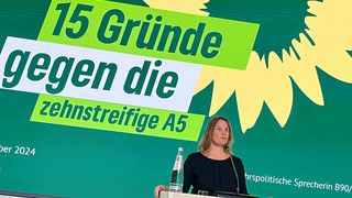 Streit um A5-Ausbau: Grüne kritisieren Verkehrsstrategie