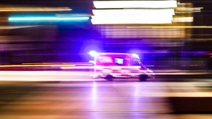Mit Motorrad in Graben gefahren: Mann in Bensheim schwer verletzt