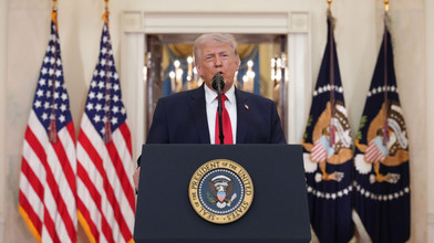 Rede an Nation zum Iran :Trump sieht Ziele bald erreicht