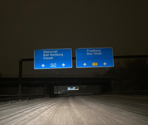 Jede Menge Schnee: Glätte zum Wochenstart in Hessen