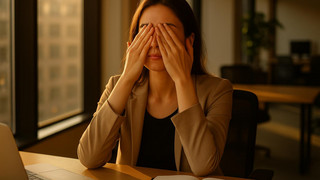 Augenentspannung durch Meditation Palmieren Gesundheit