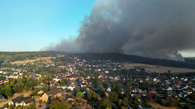 Waldbrand: Evakuierung in Hürtgenwald-Gey abgeschlossen