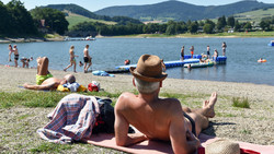Badespaß am Bensheimer See