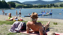 Badespaß am Bensheimer See
